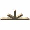 Ekena Millwork Saratoga Rough Sawn Timber Gable Bracket, Douglas Fir, 60"W x 25"H x 4"D x 4"F, 10/12 Pitch GBW060X25X0404SAR00RDF - alternate 3